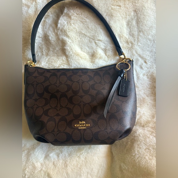 Original COACH signature leather Coach bag - Picture 3 of 14